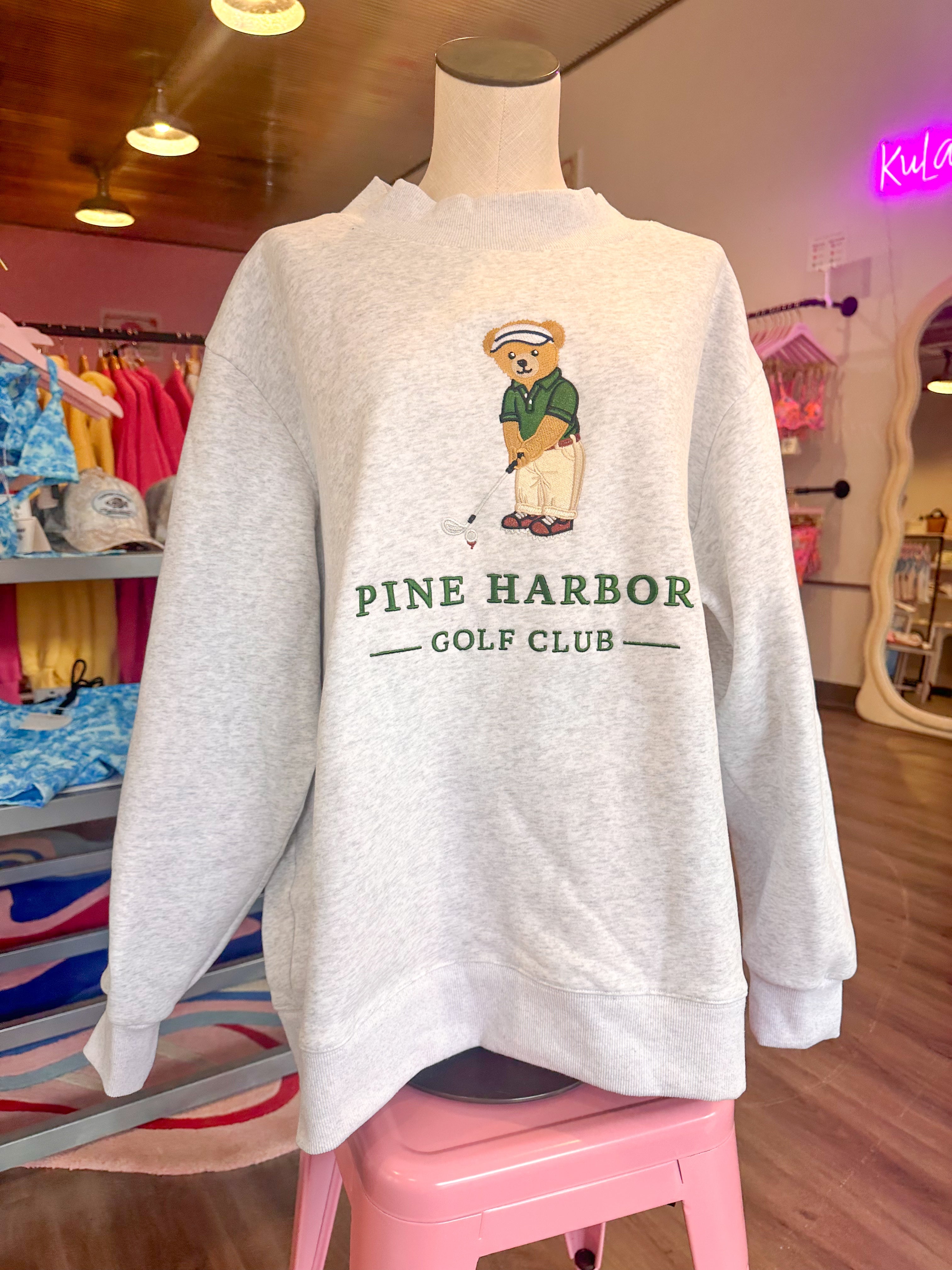Pine Harbor Golf Club Mock Neck