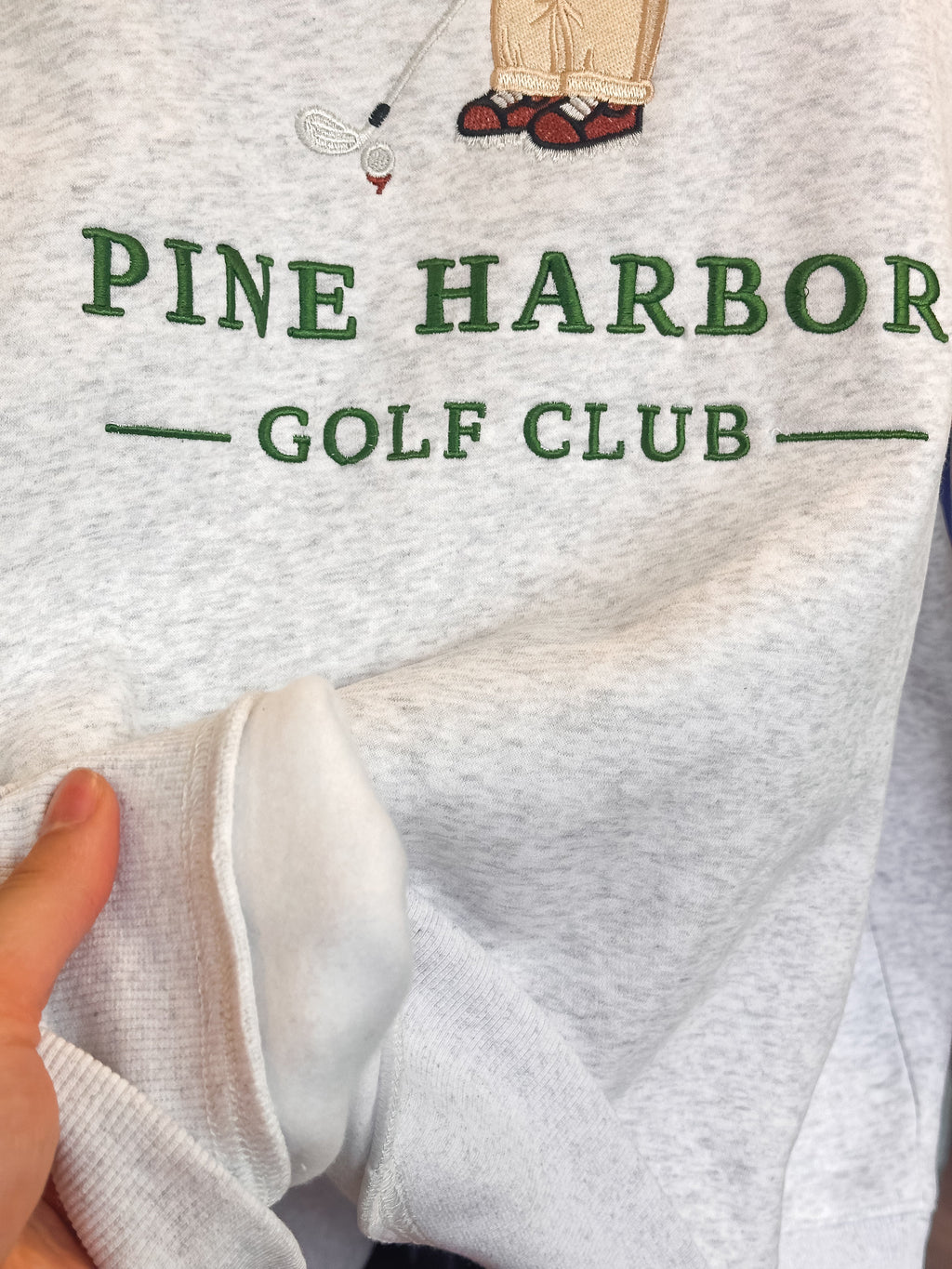 Pine Harbor Golf Club Mock Neck