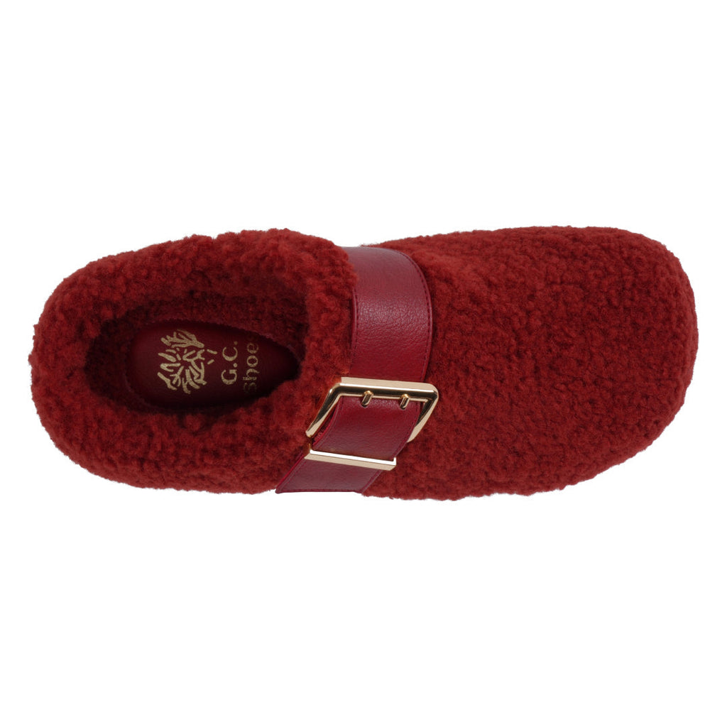 Women's Patsy Burgundy Flat           r