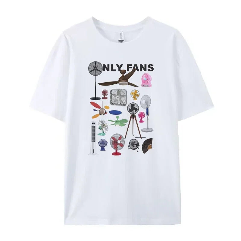 Women Vintage Fashion Streetwearr Graphic. T Shirt Only Fans Funny T-Shirts Short Sleeve Humor Tees Unisex Y2k Aesthetic Clothes