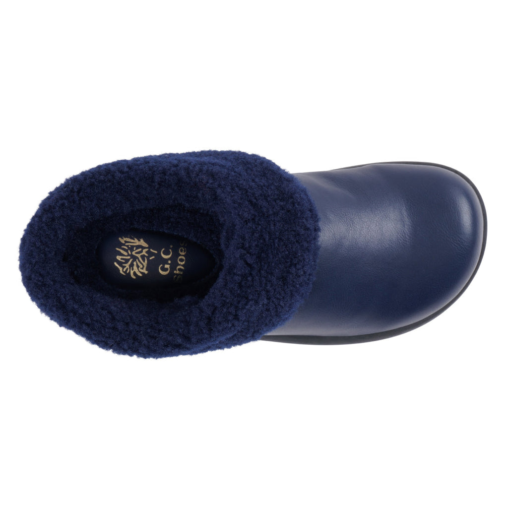 Women's Shari Navy Flat p